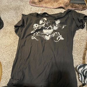 Large Tim Burton the nightmare before Christmas tshirt